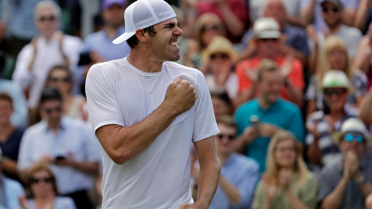 21-year-old Reilly Opelka of US ousts Wawrinka at Wimbledon